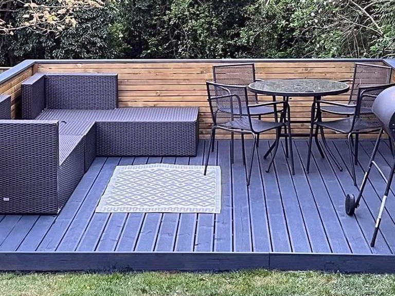 Decking project in Great Dunmow