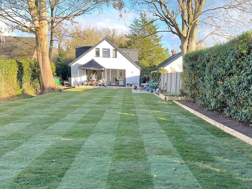 New lawn project in Dunmow
