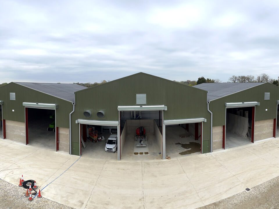 Claydon Grain Store in Buckinghamshire