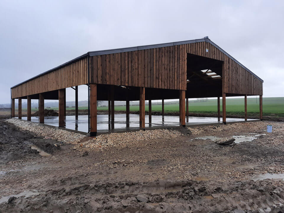 Lechlade Timber framed barn