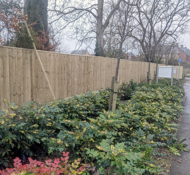 After - Fence project in Oxfordshire
