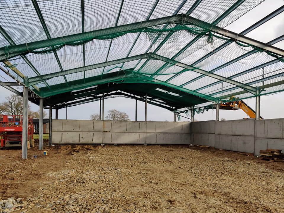 Cattle shed refurbishment in Winslow