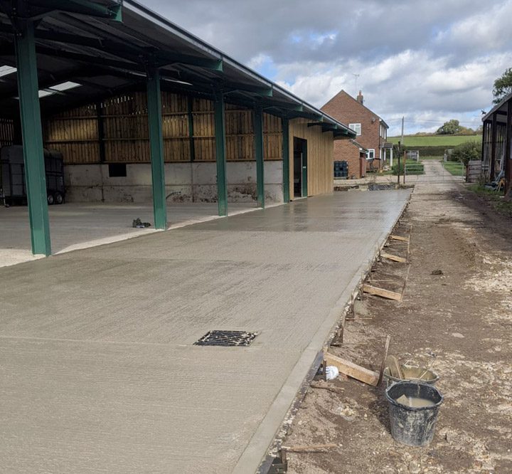 Concreting Barn floor Buckinghamshire