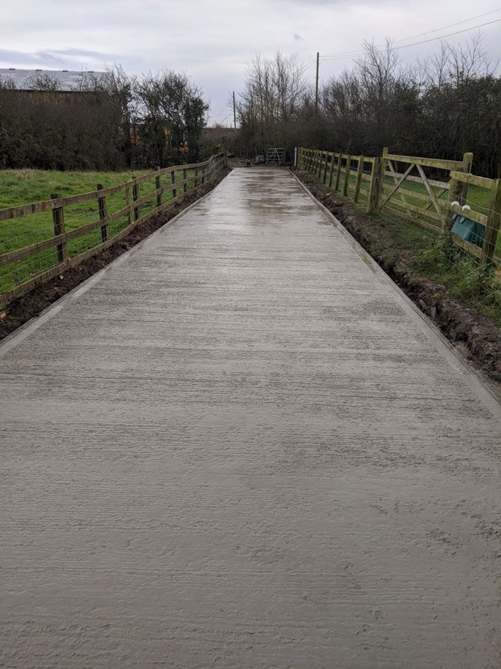 new concrete driveway Buckinghamshire