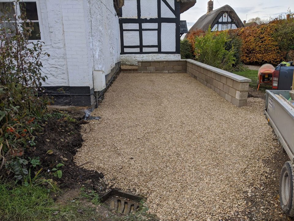 Groundwork Contracting Oxfordshire residential driveway
