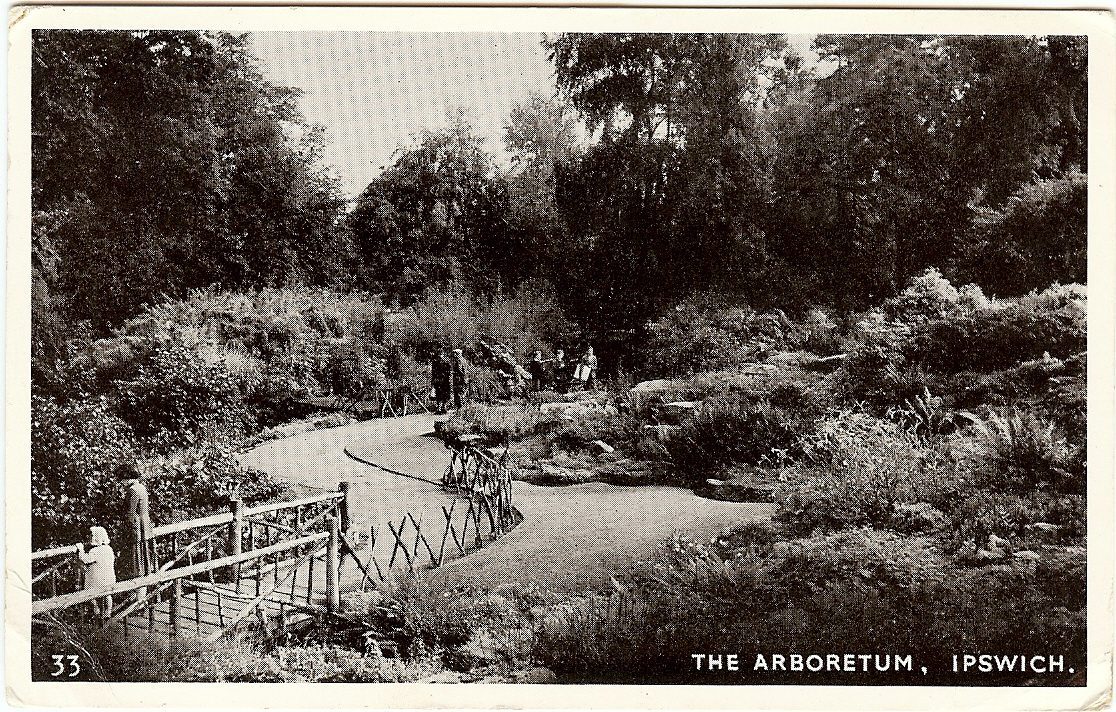 christchurch park lower arboretum 1951