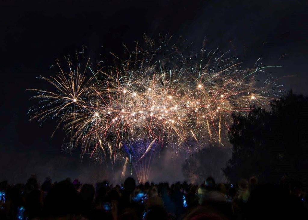 Fire Works in Christchurch Park