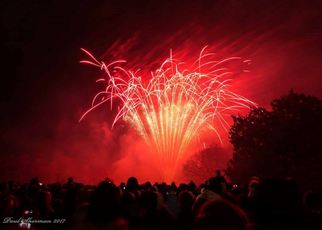 Fire Works in Christchurch Park