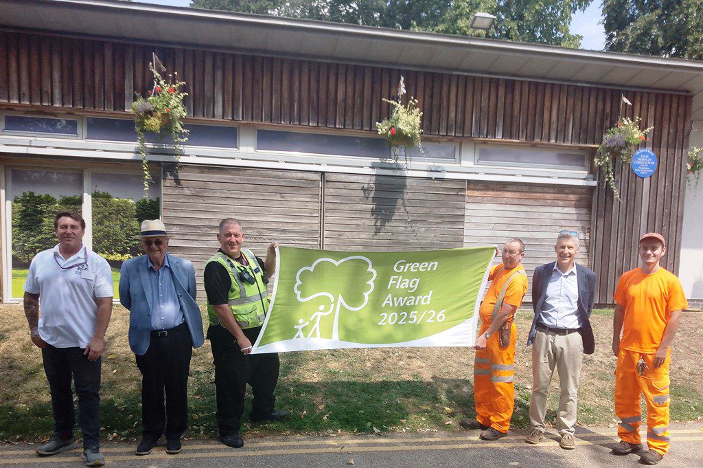Green Flag for 2025-26 at Christchurch Park