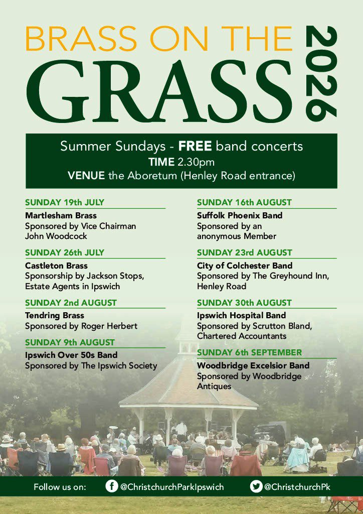 Brass on the Grass Friends of Christchurch Park